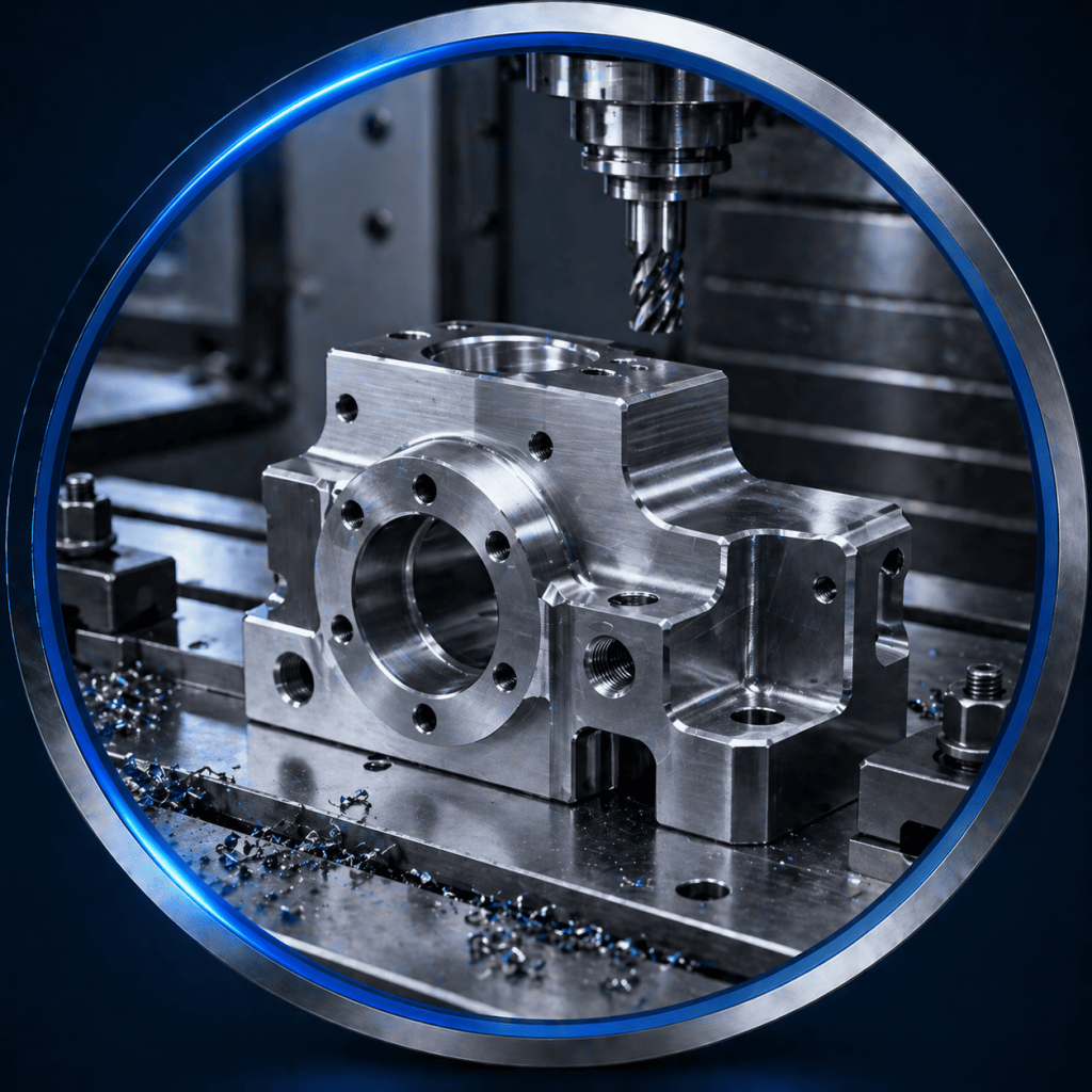 Chi tiết thép S45C gia công phay